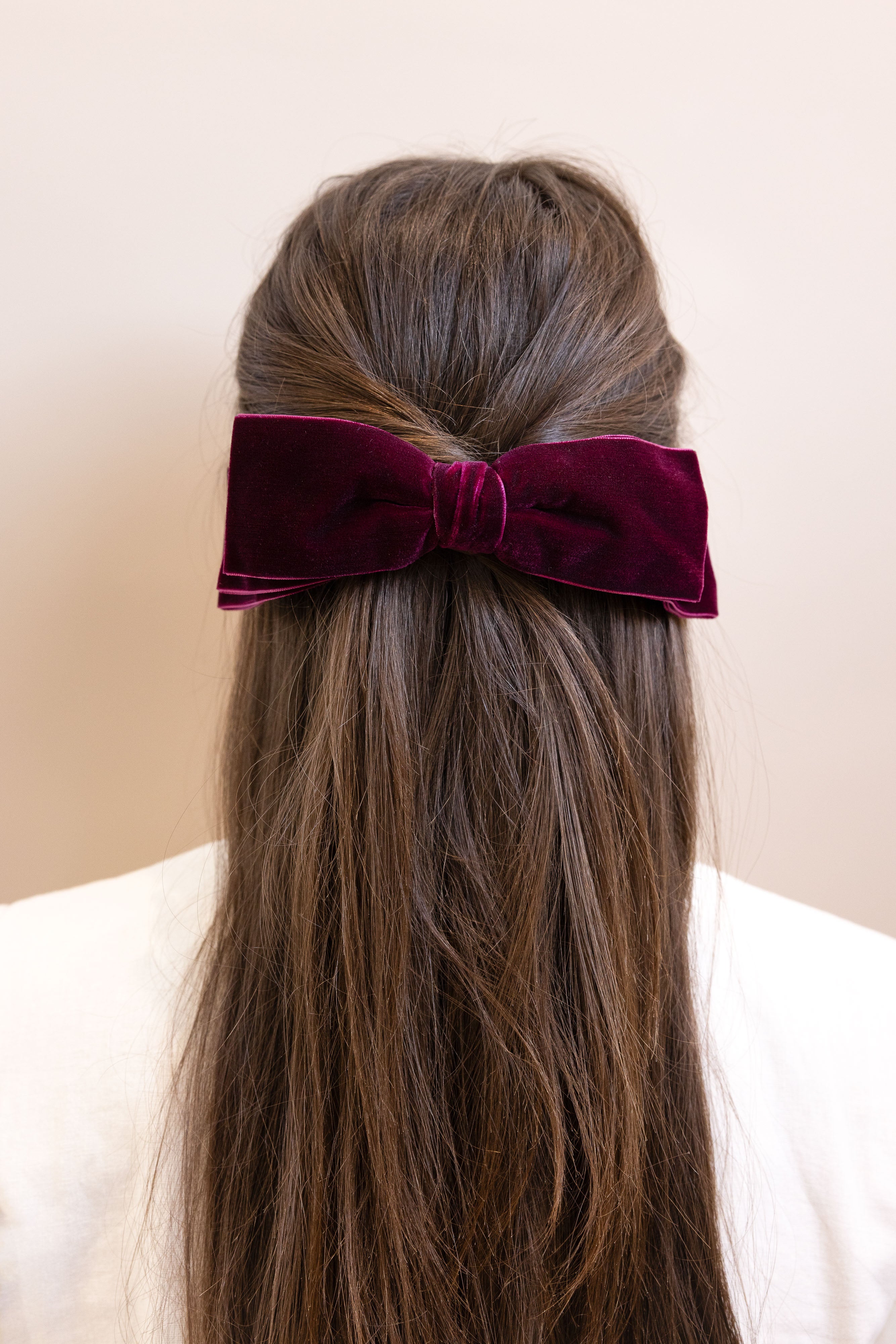 Signature Velvet Trinity Bow