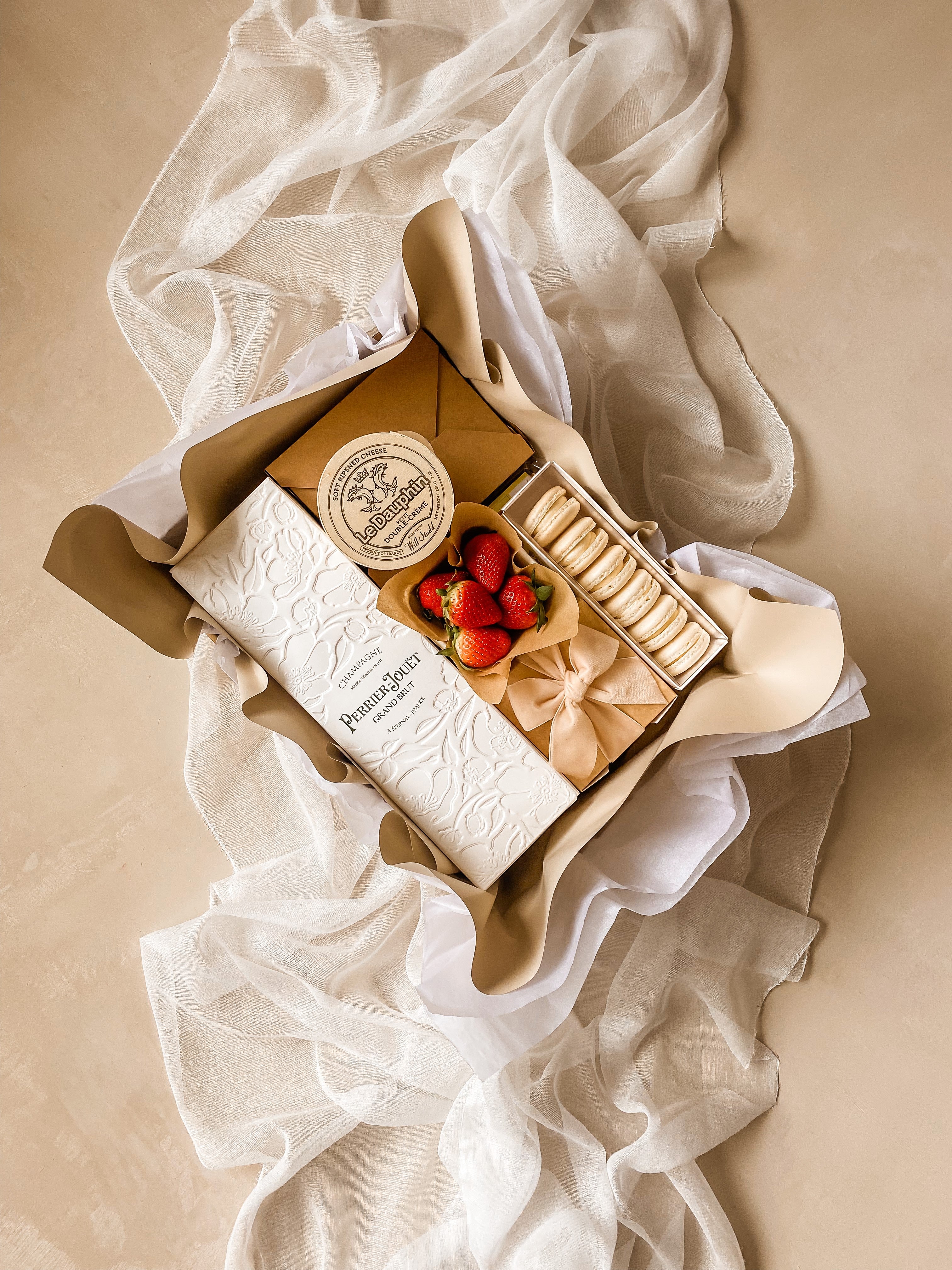 Lush Trinity Hamper with Perrier Jouet Grand